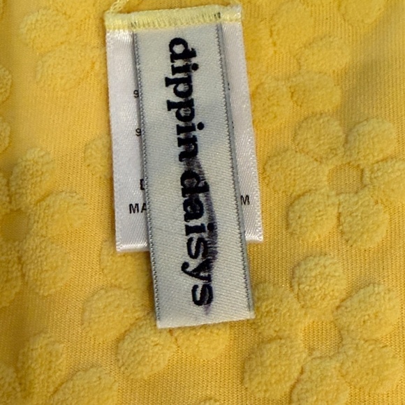 New! Dippin’ Daisys Mia Cheeky Bikini Bottom in Sunblock Yellow 31456 - Picture 12 of 15
